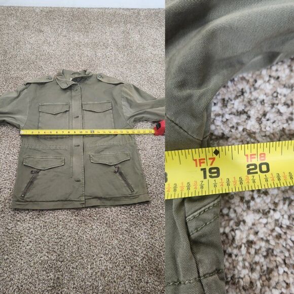 Joie NWT Olive Green Jenita Utility Jacket Size XS NWT - Picture 11 of 16
